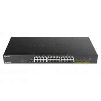D-Link 24-Port Gigabit PoE Smart Managed Switch με 4x 10G SFP+, 370 Watt
