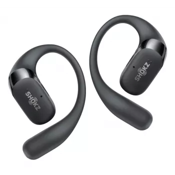 Headset JLAB AUDIO SHOKZ OpenFit 2 — οστικής αγωγιμότητας, ασύρματο, Open-Ear με άγκιστρο αυτιού, Μαύρο