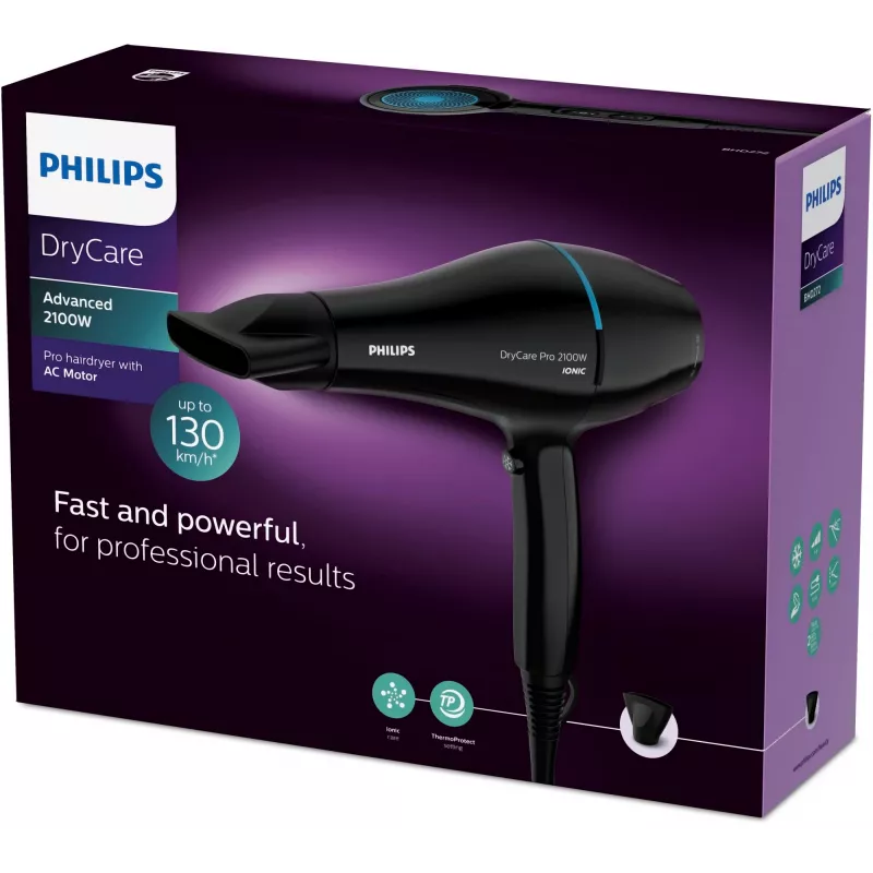 Σεσουάρ Philips DryCare BHD272/00 2100 W μαύρο