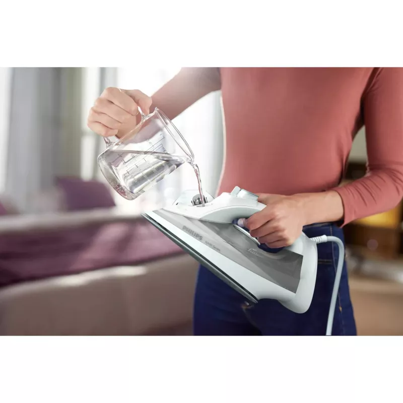 Philips 5000 Σειρά DST5010/10 Σίδερο ατμού πλάκα SteamGlide Plus 2400 W γκρι, λευκό