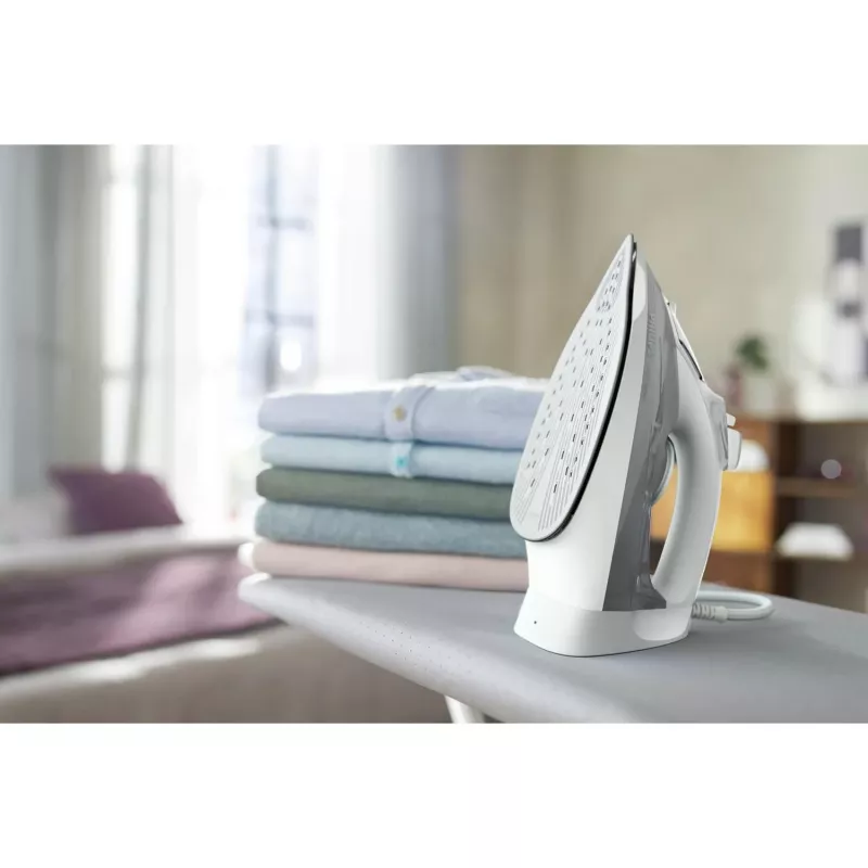 Philips 5000 Σειρά DST5010/10 Σίδερο ατμού πλάκα SteamGlide Plus 2400 W γκρι, λευκό