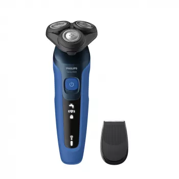 Ηλεκτρική ξυριστική μηχανή Philips Series 5000 S5466/17 — περιστρεφόμενο σύστημα 3 κεφαλών, μπαταρία Li-ion, 50 min. διάρκεια, πλενόμενη, ξύρισμα υγρό & στεγνό