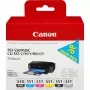 Canon PGI-550/CLI-551 PGBK/C/M/Y/BK/GY 6 μελανοδοχεία πολλαπλή συσκευασία