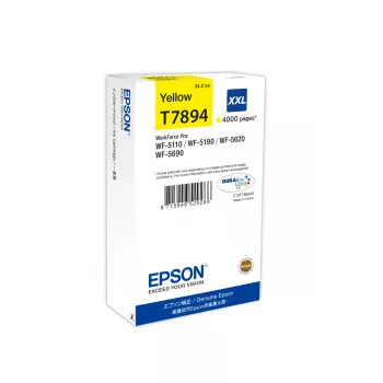 Μελανοδοχείο Epson Ink C13T789440 T7894XXL XXL κίτρινο