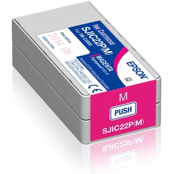 Epson SJIC22P(M): μελανοδοχείο για ColorWorks C3500 (ματζέντα)