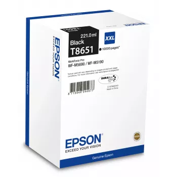 Μελανοδοχείο Epson C13T865140 μαύρο