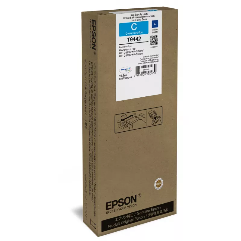 Epson WF-C5xxx Series μελανοδοχείο L κυανό