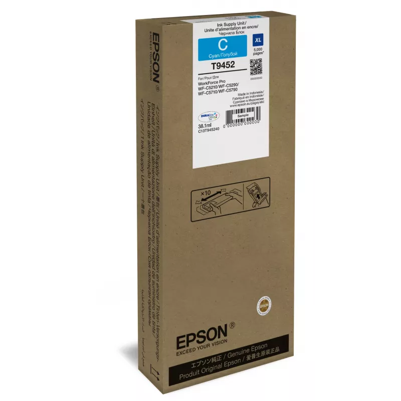 Epson WF-C5xxx Series μελανοδοχείο XL κυανό