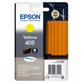 Epson 405 DURABrite Ultra Ink μελανοδοχείο 1 τεμ. γνήσιο τυπικής απόδοσης κίτρινο
