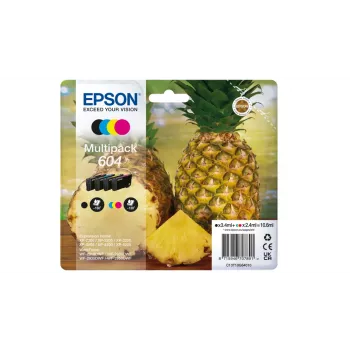 Epson 604 μελανοδοχείο 4 τεμ. γνήσιο τυπικής απόδοσης μαύρο, κυανό, ματζέντα, κίτρινο