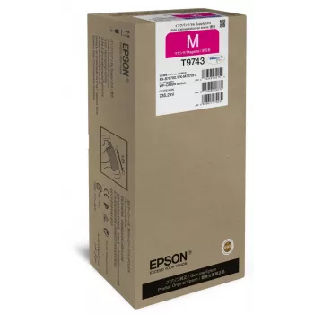 Μελανοδοχείο Epson WF-C869R ματζέντα XXL γνήσιο για εκτυπωτές WorkForce Pro C13T97430N