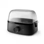 Βραστήρας αυγών Philips 3000 series HD9137/90 χωρητικότητας 6 αυγών μαύρο