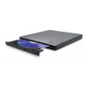 Λεπτός φορητός εγγραφέας DVD HITACHI-LG DATA STORAGE - Gp60nw60 - USB 2.0 - ασημί