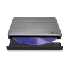 Λεπτός φορητός εγγραφέας DVD HITACHI-LG DATA STORAGE - Gp60nw60 - USB 2.0 - ασημί