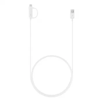 Καλώδιο USB Samsung EP-DG930 USB 2.0 1,5 m USB A USB C/Micro-USB B λευκό