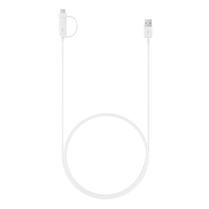 Καλώδιο USB Samsung EP-DG930 USB 2.0 1,5 m USB A USB C/Micro-USB B λευκό