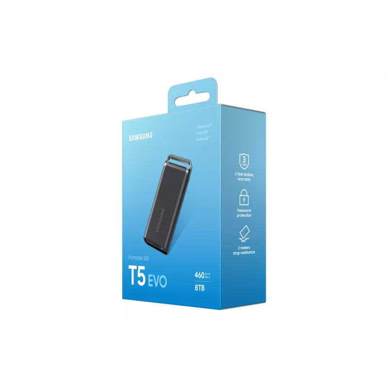 Samsung MU-PH8T0S 8 TB 3.2 Gen 1 (3.1 Gen 1) Μαύρο