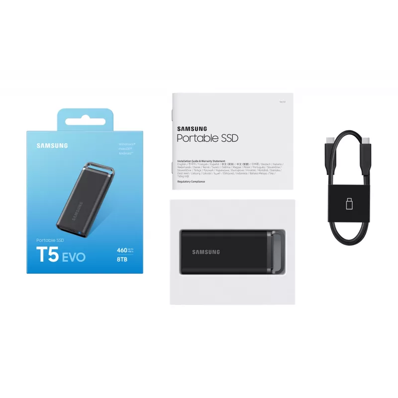 Samsung MU-PH8T0S 8 TB 3.2 Gen 1 (3.1 Gen 1) Μαύρο