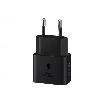 Φορτιστής Samsung EP-T2510 25W USB‑C Indoor Fast Charging, μαύρο, καλώδιο 1 m