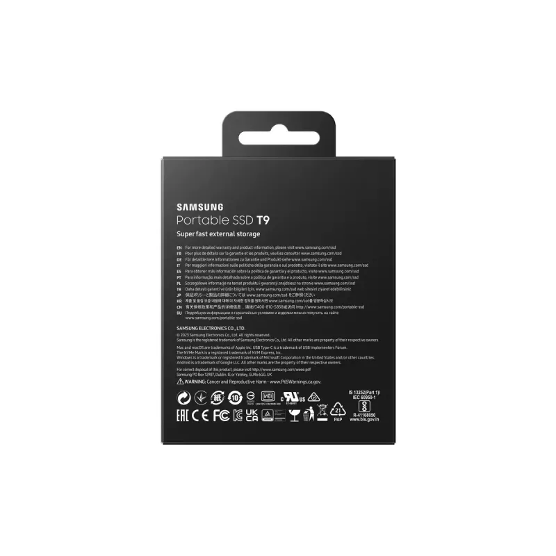Samsung MU-PG2T0B 2 TB USB Type-C USB 3.2 Gen 2x2 Μαύρο