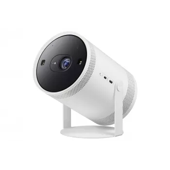 Samsung The Freestyle 2ης γενιάς SP-LFF3CLAXXXH φορητός προβολέας DLP LED, Full HD 1080p, 230 ANSI lumens, Wi-Fi 5, Bluetooth 5.2, HDR10+, 5 W RMS, λευκός
