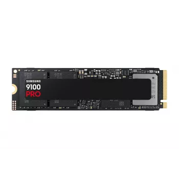 SSD M.2 Samsung 9100 PRO 4 TB PCIe 5.0 NVMe — 2280, ανάγνωση 14800 MB/s, εγγραφή 13400 MB/s, V-NAND TLC