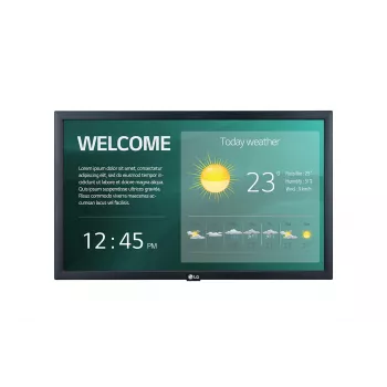 LG 22SM3G-B Οθόνη Digital Signage 54,6 cm (21,5 ίντσες) IPS Wi-Fi 250 cd/m² Full HD Μαύρο Ενσωματωμένος επεξεργαστής 16/7