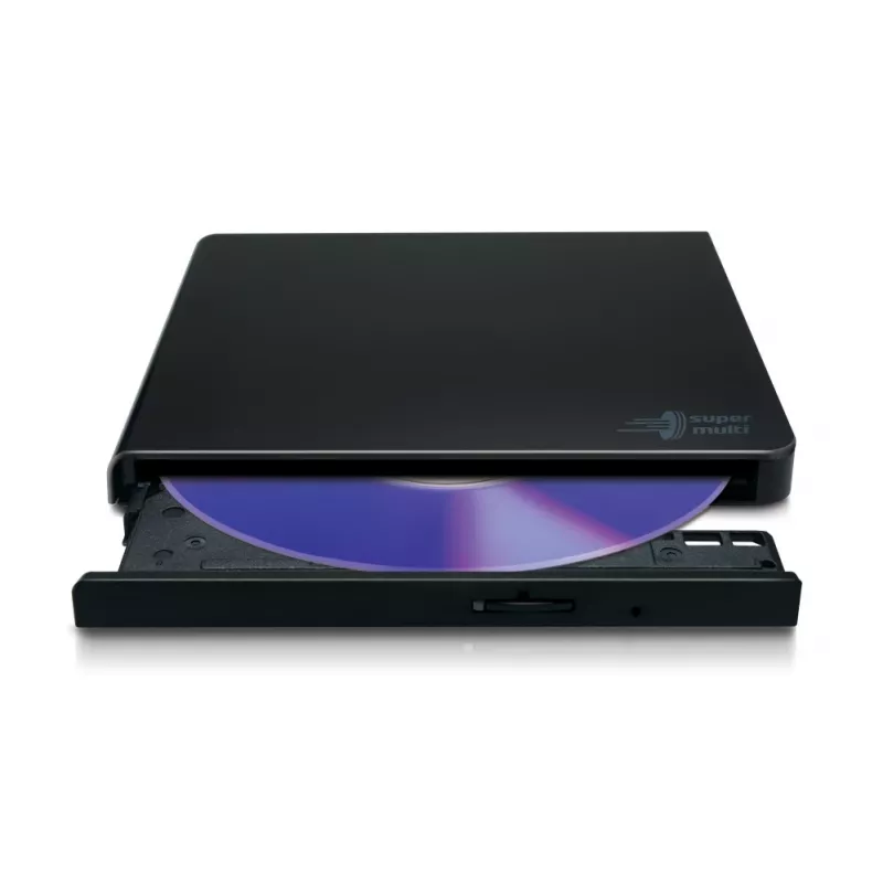 HITACHI-LG DATA STORAGE λεπτός φορητός εγγραφέας DVD - Gp57eb40 - USB 2.0 - Μαύρο