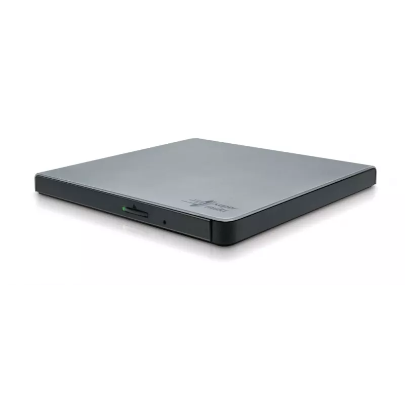 HITACHI-LG DATA STORAGE λεπτός φορητός εγγραφέας DVD - Gp57eb40 - USB 2.0 - Ασημί
