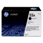 HP 55A μαύρο γνήσιο τόνερ LaserJet, 6000 σελίδες, μαύρο, 1 τεμ.