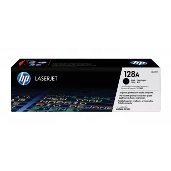 HP 128A Μαύρο Γνήσιο Τόνερ LaserJet, 2000 σελίδες, Μαύρο, 1 τεμ.