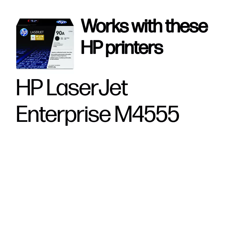 Γνήσιο τόνερ HP 90A Original LaserJet μαύρο