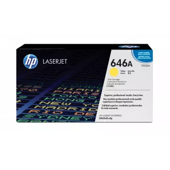 HP 646A Κίτρινο Γνήσιο Τόνερ LaserJet