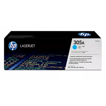 Γνήσιο τόνερ HP 305A Cyan Original LaserJet, 2600 σελίδες, κυανό, 1 τεμ.