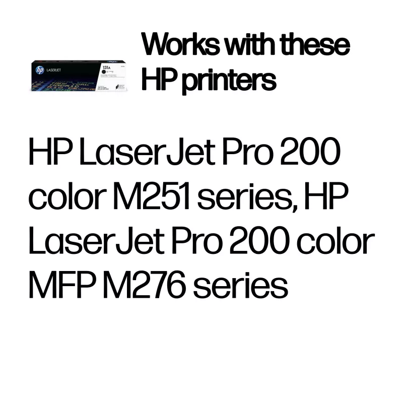 Τόνερ HP Cartridge No.131A μαύρο CF210A 1500 σελίδες