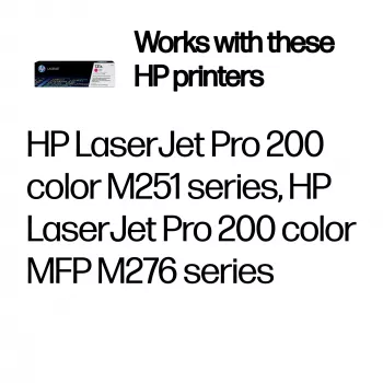Γνήσιο τόνερ HP 131A Magenta Original LaserJet, 1800 σελίδες, ματζέντα, 1 τεμ.