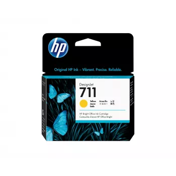 HP 711 29 ml Κίτρινο Μελανοδοχείο DesignJet