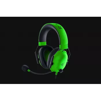 Ενσύρματο gaming headset Razer BlackShark V2 X — circumaural, 3,5 mm, καλώδιο 1,3 m, οδηγοί TriForce, εικονικός surround ήχος