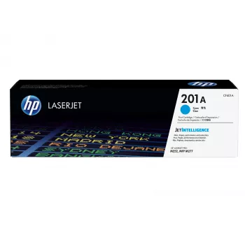 Γνήσιο τόνερ HP 201A LaserJet Κυανό. Απόδοση έγχρωμου τόνερ: 1330 σελίδες, Χρώματα εκτύπωσης: Κυανό, Ποσότητα ανά συσκευασία: 1 τεμ.