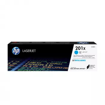 Γνήσιο τόνερ HP 201X High Yield LaserJet Κυανό, 2300 σελίδες, Κυανό, 1 τεμ.