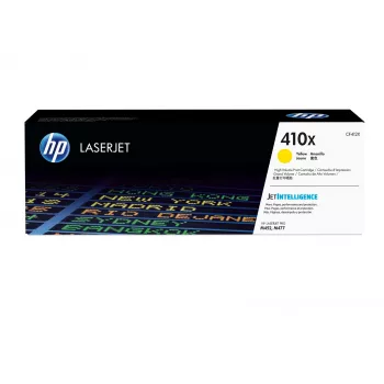 HP 410X Υψηλής Απόδοσης Γνήσιος Τόνερ LaserJet Κίτρινο, 5000 σελίδες, Κίτρινο, 1 τεμ.