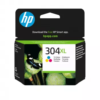 HP 304XL Γνήσιο Μελάνι Τριών Χρωμάτων