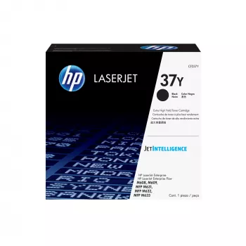 HP 37Y Εξαιρετικά Υψηλής Απόδοσης Μαύρο Γνήσιο Τόνερ LaserJet