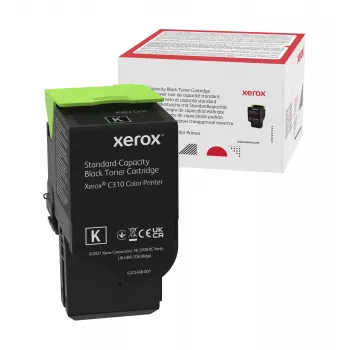 Xerox Genuine ® C310 Έγχρωμος Εκτυπωτής/C315 Έγχρωμο Πολυμηχάνημα Μαύρο Τόνερ Τυπικής Απόδοσης (3000 σελίδες) - 006R04356