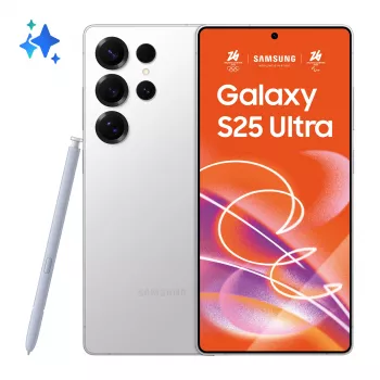 Samsung Galaxy S25 Ultra SM-S938B 5G smartphone, 17,42 εκ. (6,9 ίντσες), Dual SIM, Android 15, USB Type-C, 12 GB RAM, 1 TB, 5000 mAh, 200 MP, Titanium Whitesilver