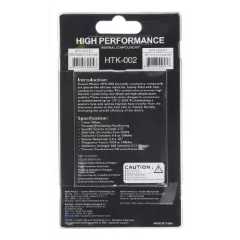 Πάστα θερμικής αγωγιμότητας Cooler Master HTK-002