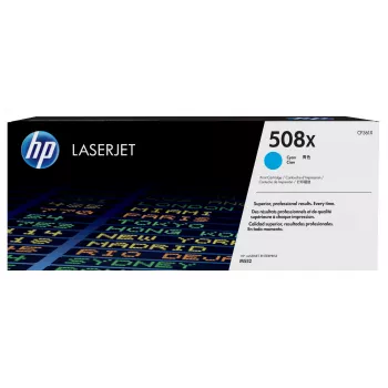 HP 508X High Yield κυανό γνήσιο τόνερ LaserJet