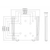 Βάση τοίχου Multibrackets M VESA I μαύρο 50x50 75x75 100x100
