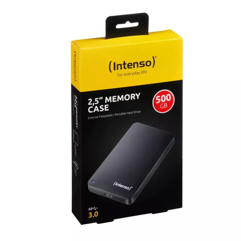 HDD Intenso 500GB USB 3.0 2,5 ιντσών Memory Case