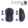 Logitech ασύρματο ποντίκι μπλε 910-002239